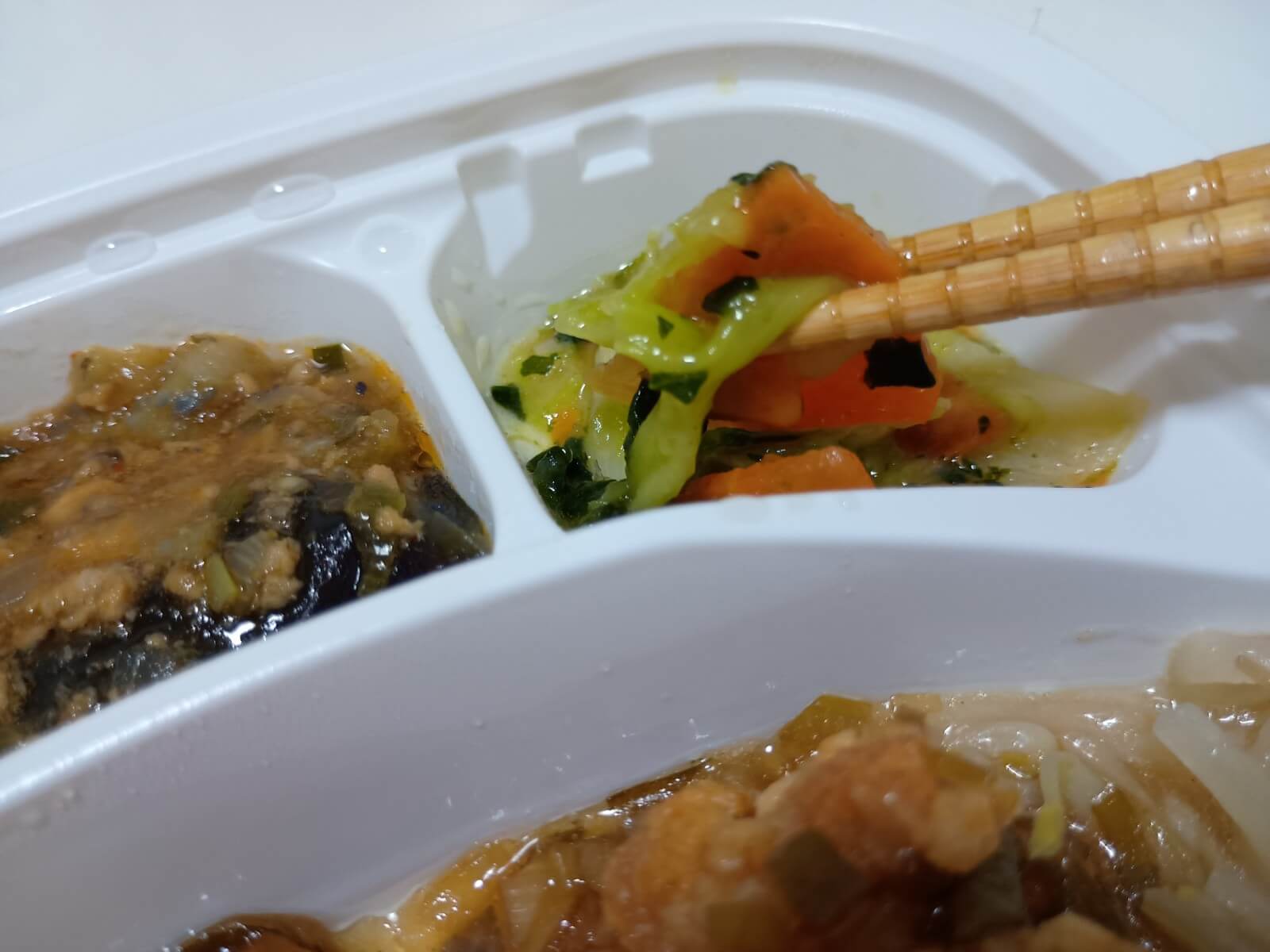 鶏の唐揚げの黒酢葱ソース弁当10