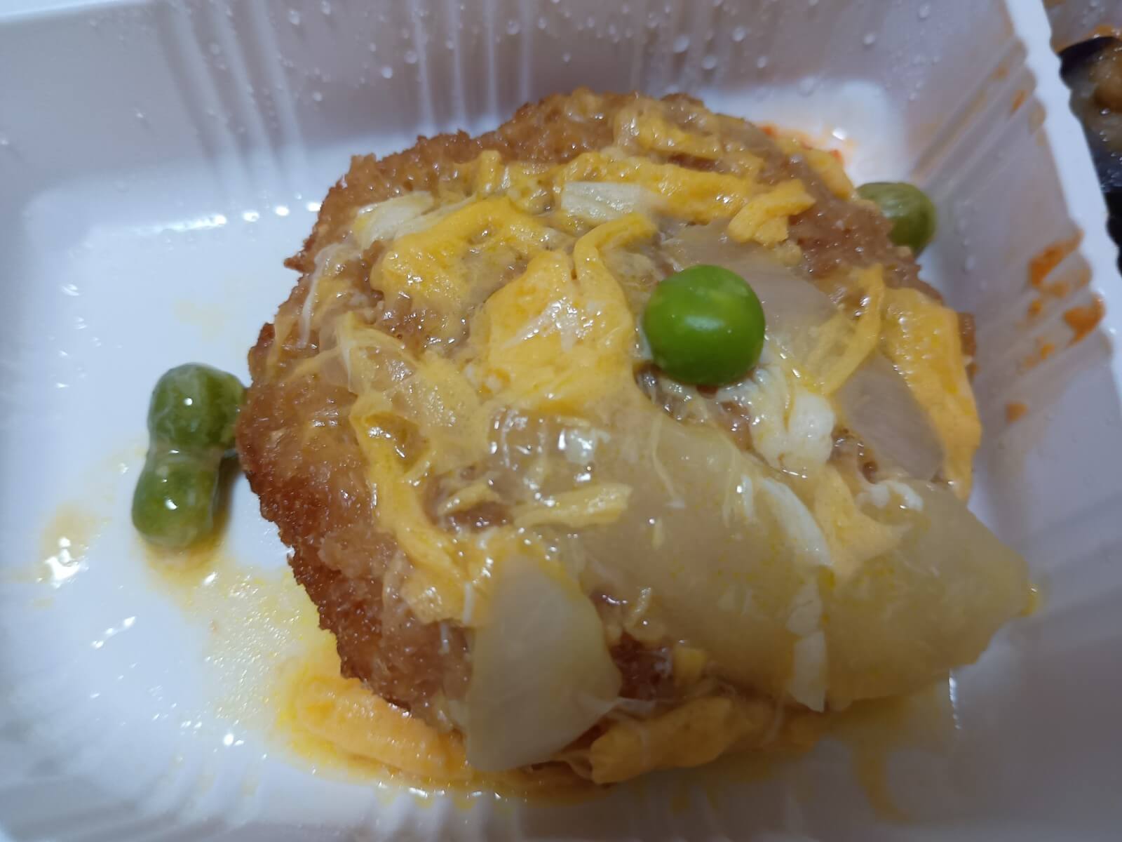 糖15)ヒレカツの玉子とじ弁当3