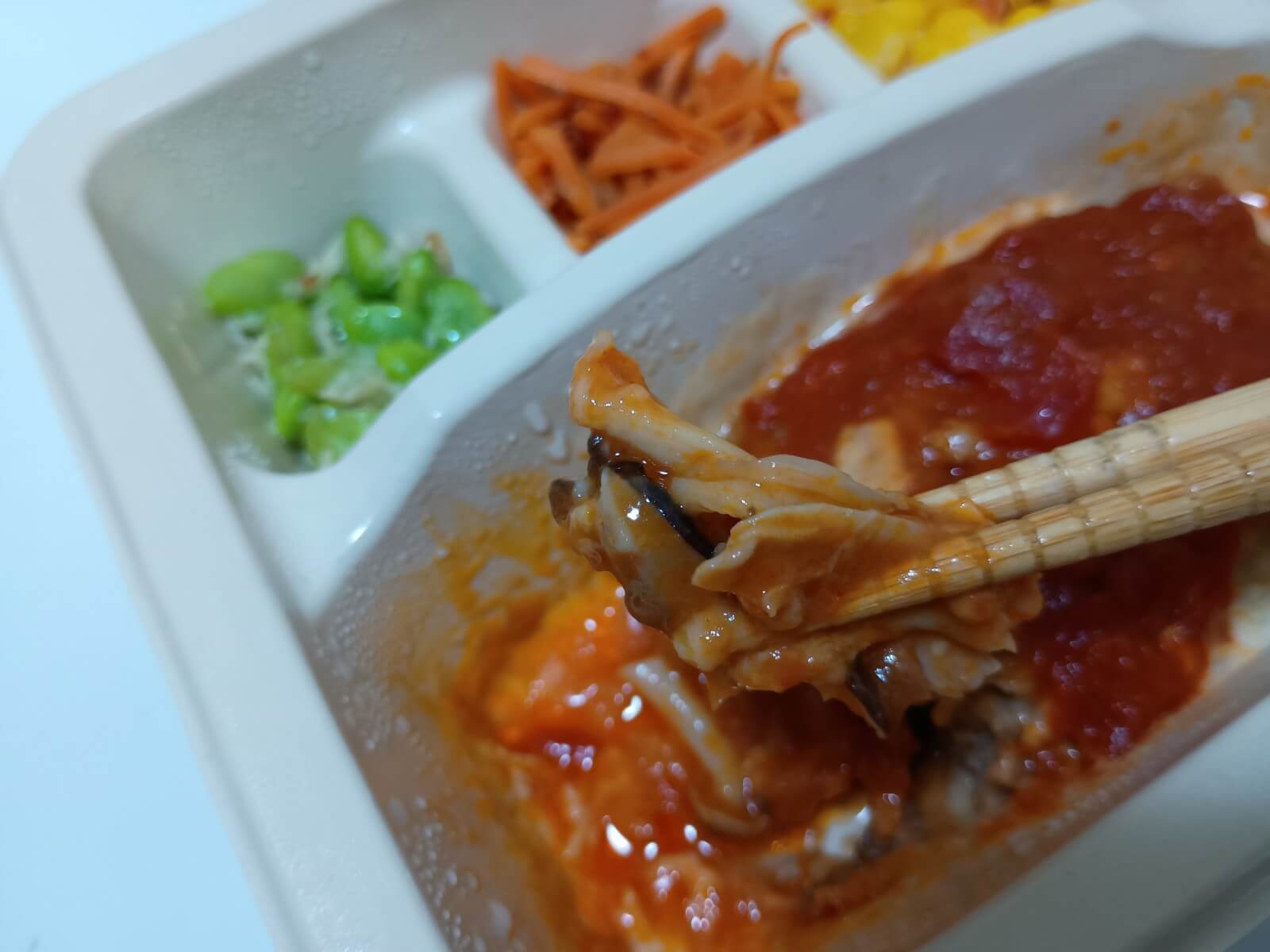 きのことチーズのトマトハンバーグ9