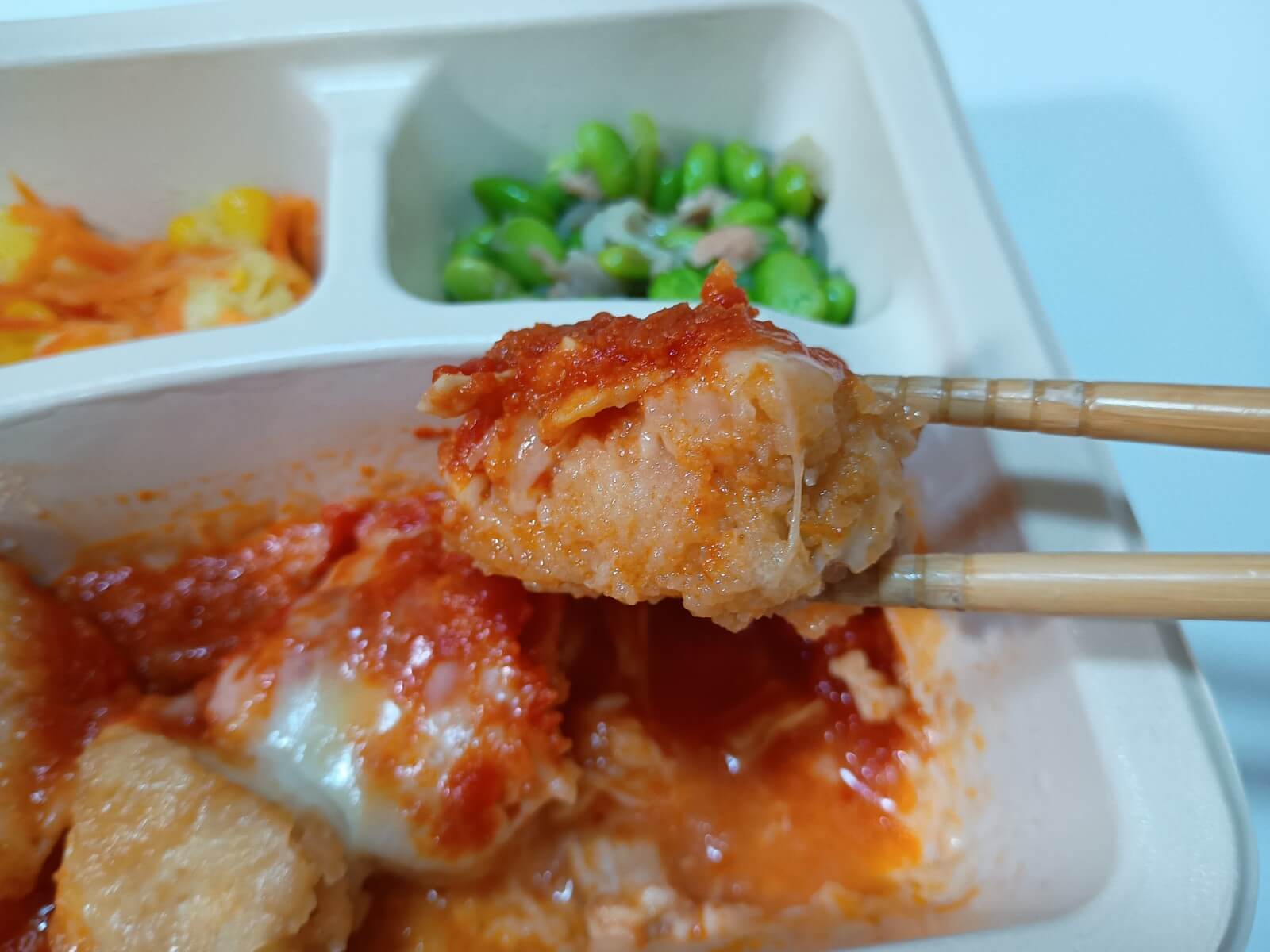 チキンのトマトチーズがけ8