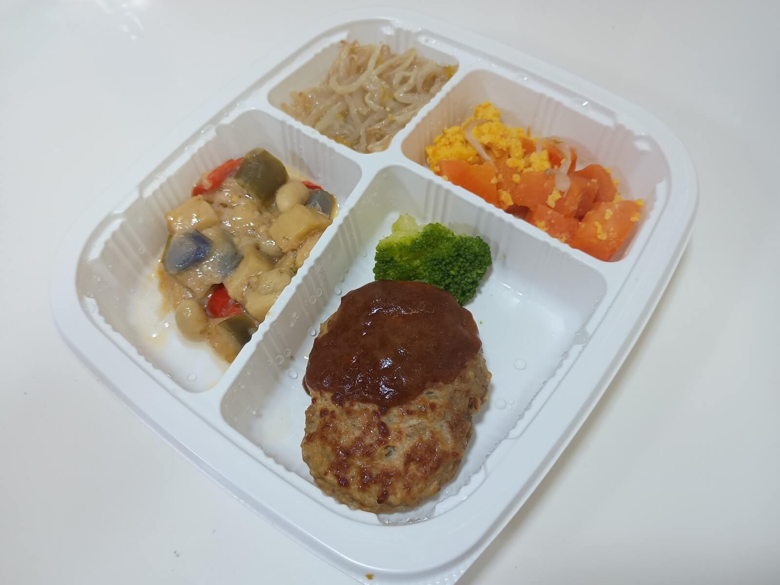 糖15)ハンバーグデミグラスソース弁当3