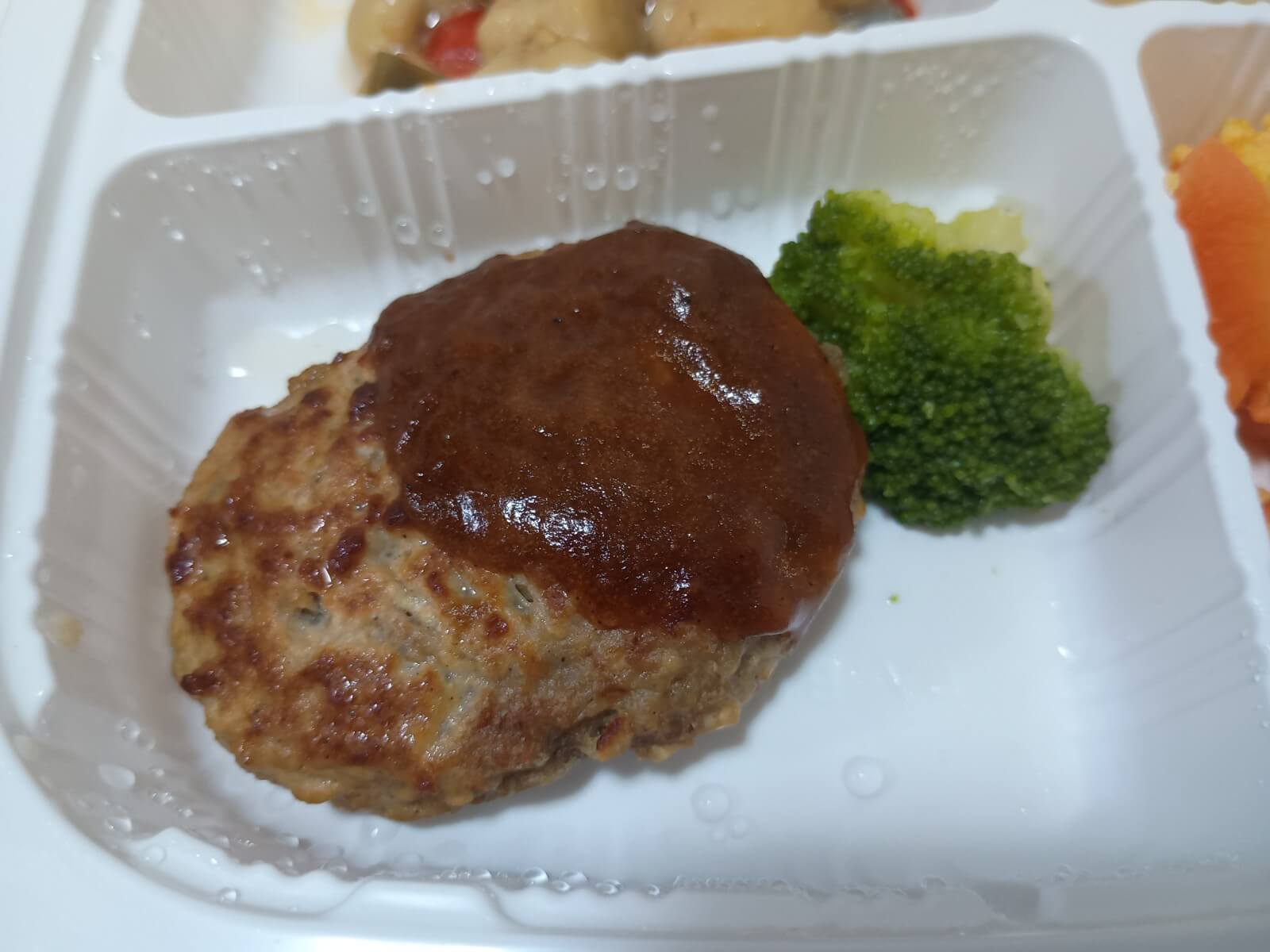 糖15)ハンバーグデミグラスソース弁当4
