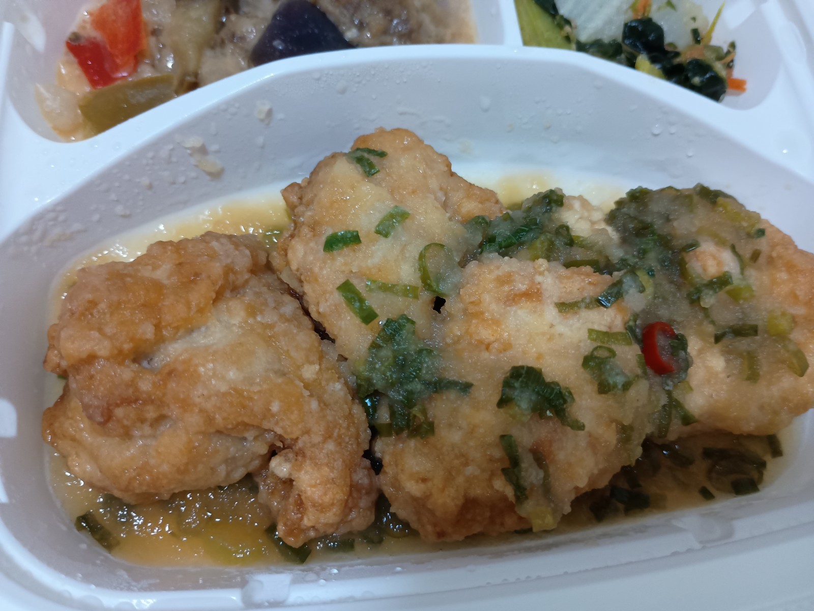 鶏の唐揚げみぞれ仕立て弁当3